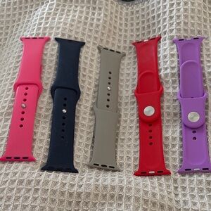 Silicone Watch Bands - Multiple Colors